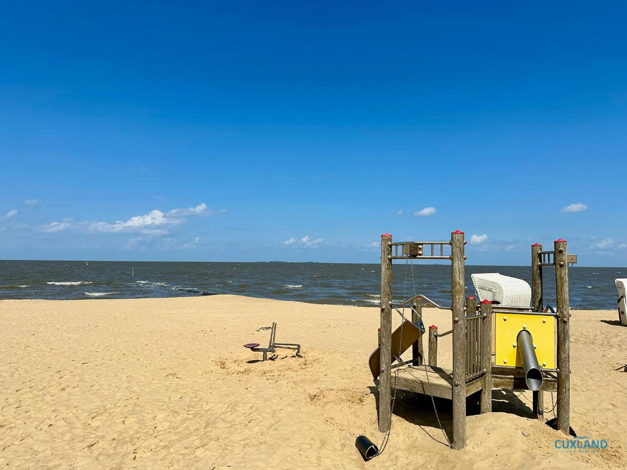 Urlaub Mit Spektakulaerer Aussicht Auf Das Wattenmeer Apartment Куксхавен Екстериор снимка