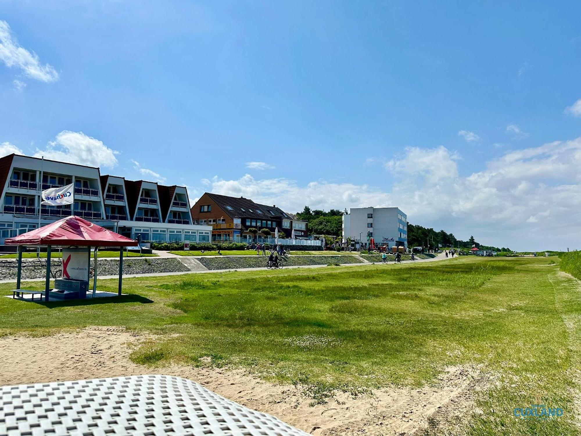 Urlaub Mit Spektakulaerer Aussicht Auf Das Wattenmeer Apartment Куксхавен Екстериор снимка